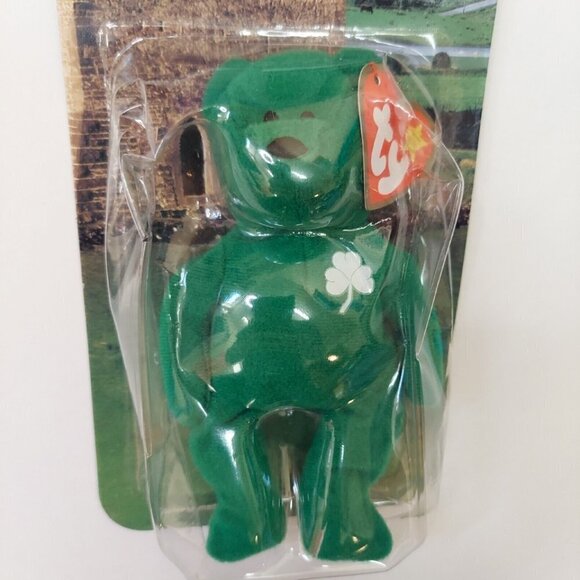 TY Set of 4 Mcdonalds World Beanie Babies Unopened: Maple Erin Glory Britannia - Picture 4 of 5